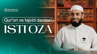 Qur'on va tajvid darslari | Isti'oza | Shayx Munir