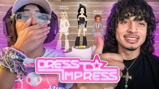 WE PLAYED DRESS TO IMPRESS ON ROBLOX!!