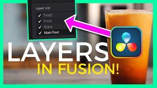 Actual LAYERS in Fusion?! - Resolve 18.5 Beta NEW FEATURE MultiMerge!