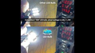 1156 LED Light Bulbs Comparison | RV Interior LED Light | LED Reverse Light | Lawn Tractor Headlight