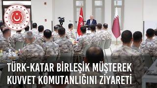 Millî Savunma Bakanı Yaşar Güler, Türk-Katar Birleşik Müşterek Kuvvet Komutanlığında Konuştu