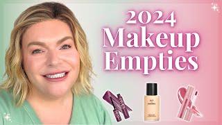 The Makeup I Actually Used Up in 2024! ️ Empties & Reviews