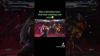 Gotta watch those knees  #tekken8 #kuma