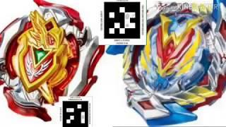 Q-r kods Beyblade 3 era zet [ ZET AXELES ] [ VOLTRAEK V4]