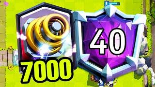 Фантастические 7000 кубков со спарки! / Clash Royale