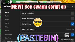 Roblox Bee Swarm Script [Auto Farm, Quests, and More!  | Keyless ]