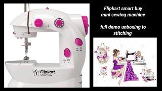 how to use Flipkart smartBuy sewing machine at home || silai machin buy in Flipkart #sewingmachine