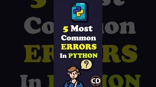 FIVE most common Errors in PYTHON #python #error  #programming #coding