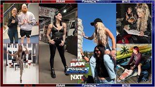 Behind WWE AROUND THE WORLD | WWE Superstars Behind the Scenes Around EUROPE & the WORLD