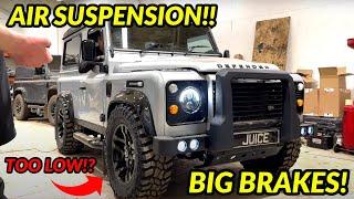 MODERNISING a Land Rover Defender 90! - Part 2