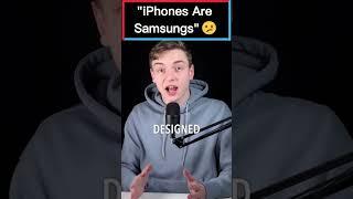 "iPhones Are Samsung's phones" #shorts #tech #apple #iphone14 #samsung #galaxys22 #techcircuit