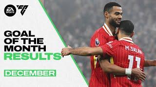 The BEST Liverpool FC goals in December | Goal of the Month