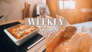 Dużo gotowania, przepis na lasagne & jak mi się mieszka samej?   | Weekly vlog#4