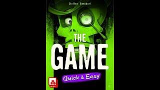 The Game Quick & Easy - Spielablauf - Fazit