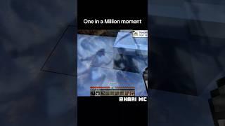 Unbelievable  Minecraft Rarest Moment #shorts