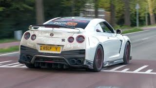 100+ Nissan GT-R R35 Accelerating LOUD! 2000HP GT-R, Widebody GT-R, Skyline R34 GT-R, 1400HP GT-R