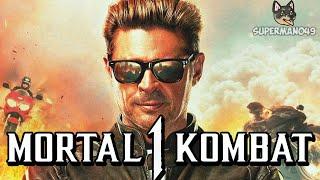A BLOCKBUSTER BRUTALITY FINISH! - Mortal Kombat 1: Mortal Kombat 2 Movie Johnny Cage Gameplay