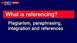 What is referencing?