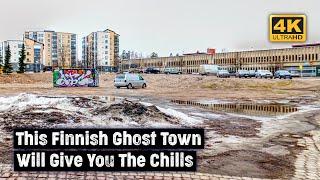 Walking tour in Kerava, Finland. Is Kerava really a ghost town?