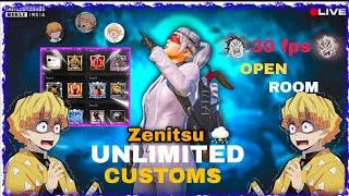 YouTube ZENITSU is live || BGMI  CUSTOM ROOM || #bgmi #rooms #custom #room #30fps