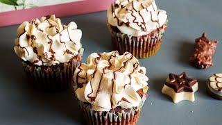 Snickers Cupcakes Recipe | Chocolate Peanut Caramel Cupcakes - easy baking for any occasion
