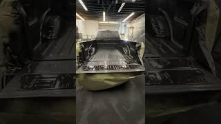 The art of texturing #linex #linexsandiego #linexsd #F250 #f350 #fordf250 #bedliner #coating