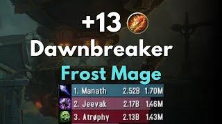 +13 Dawnbreaker Frost Mage 1.7 mill Overall