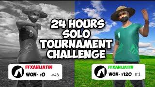 24 Hours ⏳️ Solo Tournament Challenge  | ffxanijatin