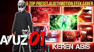 5 TOP PRESET ALIGTHMOTION EFEK SABER