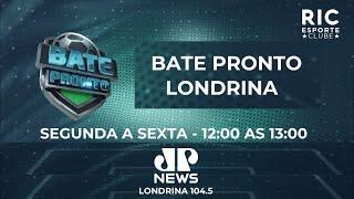 BATE PRONTO LONDRINA  | 25/10/2024 |  #AOVIVO na Jovem Pan News