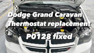 Dodge Grand Caravan Thermostat replacement | P0128 Fixed