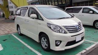 2013 TOYOTA ALPHARD HYBRID SR - Exterior & Interior