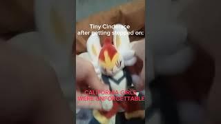 Tiny Cinderace after getting stepped on