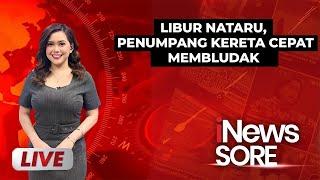 iNews Sore - Libur Nataru, Penumpang Kereta Cepat Membludak | Senin, 23 Desember 2024