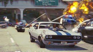 GTA 5 Dodge Challenger RT 1969 Police Chase