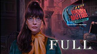 Hidden Motives: The Diamond Rush CE FULL Game Walkthrough @ElenaBionGames