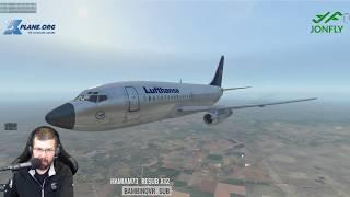 The NEW FlyJSim 732 V3 TwinJet KAUS to KCRP Part 2 of 2