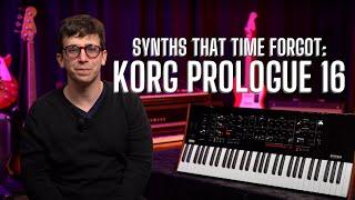 Synths That Time Forgot: Korg Prologue 16 Voice