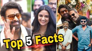 prabhas hanu raghavapudi Movie / Top 5 Facts / Imanvi , Prabhas , mytri movie maker’s