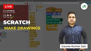 Make Drawings in Scratch | GeeksforGeeks School | Gaurav Kumar Jain