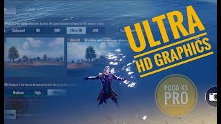 PUBG MOBILE GRAPHIC TEST ON POCO X3 PRO | HDR EXTREME | ULTRA HD GRAPHICS 60 FPS DEVICE | NO1 UMAR