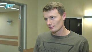 Евгений Чернов на «Зенит-ТВ»: «Отпуск провел отлично»