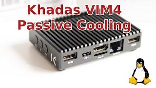 Khadas VIM4 Passive Cooling with KKSB Aluminium Case