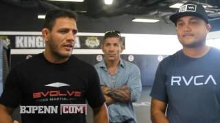 On The Road -- BJ Penn Visits Kings MMA