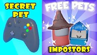 New Free SECRET IMPOSTOR Pets + All NEW CODES Update in Clicking Fantasy Simulator! [Roblox]