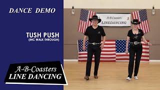 TUSH PUSH  - Line Dance Demo & Walk Through