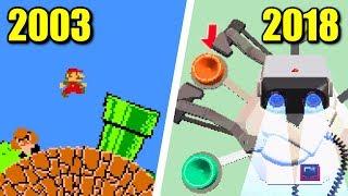 Evolution of Nintendo Minigames in WarioWare (2003 - 2018)