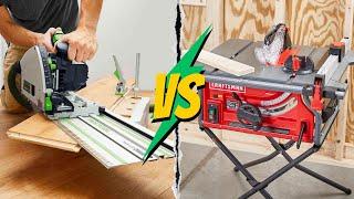 Get PERFECT Cuts with Table Saw Vs Track Saw | Who's the BEST?