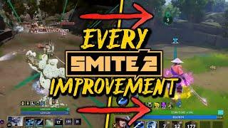 Every IMPROVEMENT Made To SMITE 2 Since Alpha Launch!