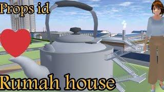 The Rumah house with code props id IN sakura school simulator